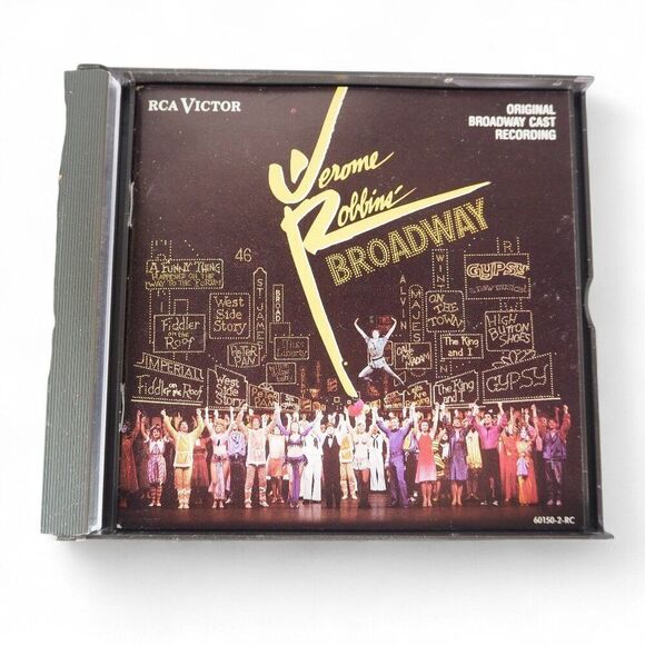 RCA Victor Jerome Robbins' Broadway 2 Disc Audio CD By Original Broadway Cast - Picture 3 of 8